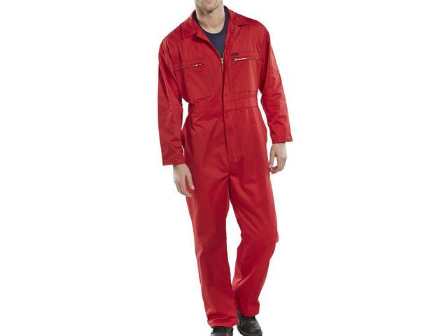 Overall Super Click rood 34