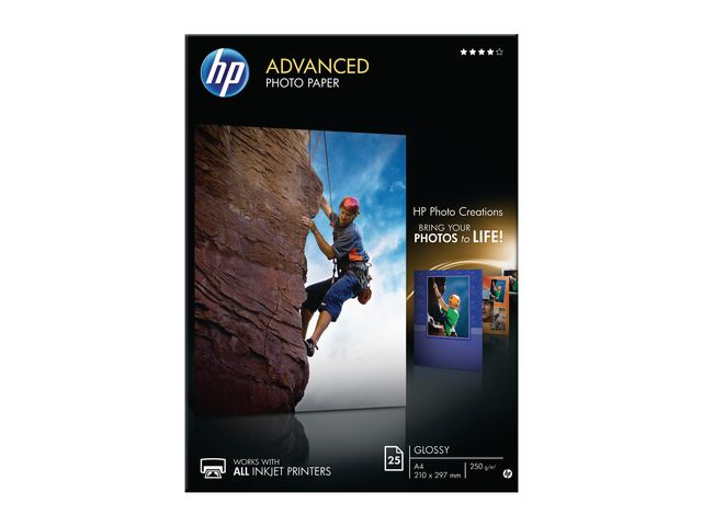 Papier HP Q5456A adv.gloss A4/pak 25v