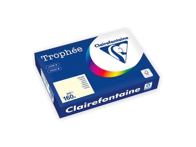 Papier Trophée A4 160g crème/pak 250v