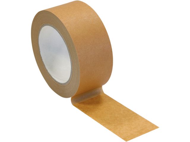 Papierkleefband 50mmx50m bruin/pk6