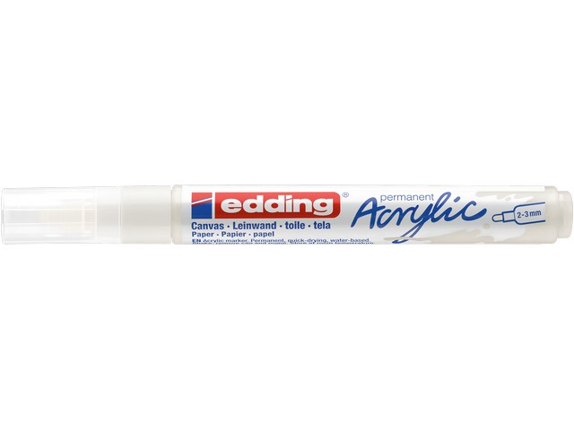 Perm marker Edding acryl 2-3mm wt/ds10