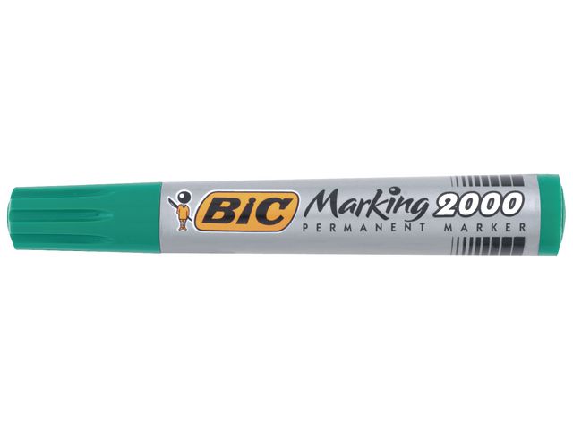 Permanent marker BIC 2000 1,7mm gr/ds 12