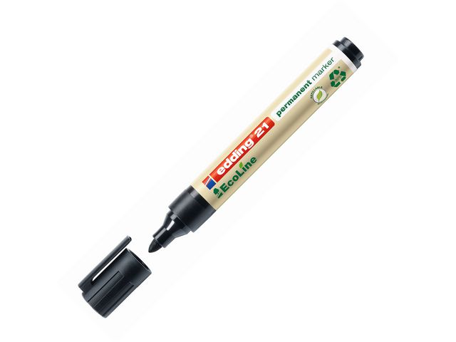 Permanent marker edding 21 eco zwart/d10