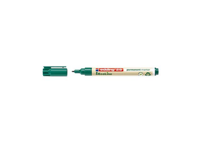 Permanent marker edding 25 Eco groen