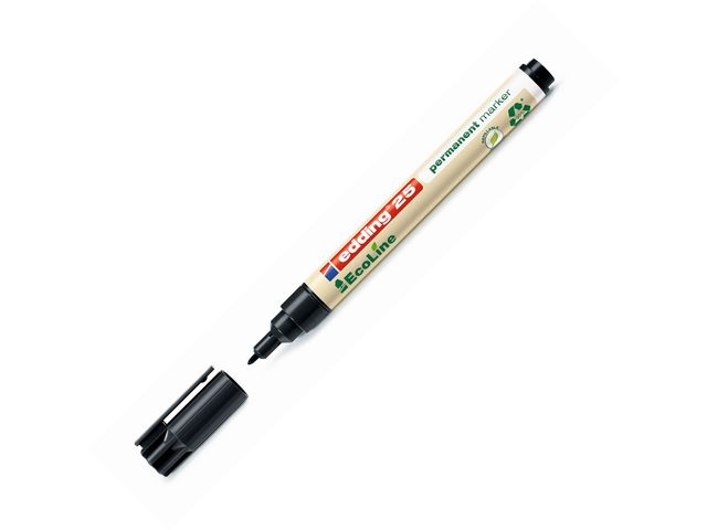 Permanent marker edding 25 Eco zwart