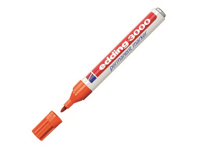 Permanent marker Edding 3000 oranje/ds10