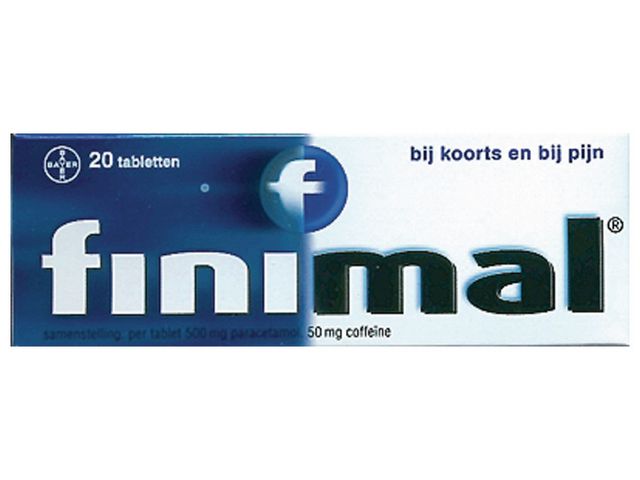 Pijnstiller Finimal tabletten/pk 20st