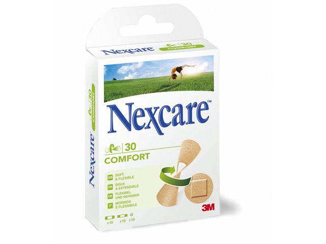 Pleister Nexcare 3M Comfort ass. /pk30