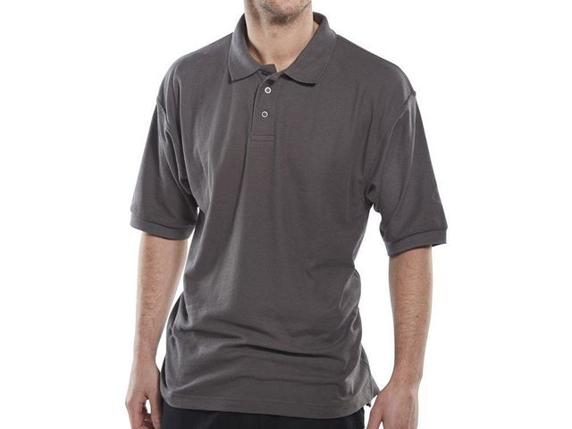 Poloshirt grijs XL