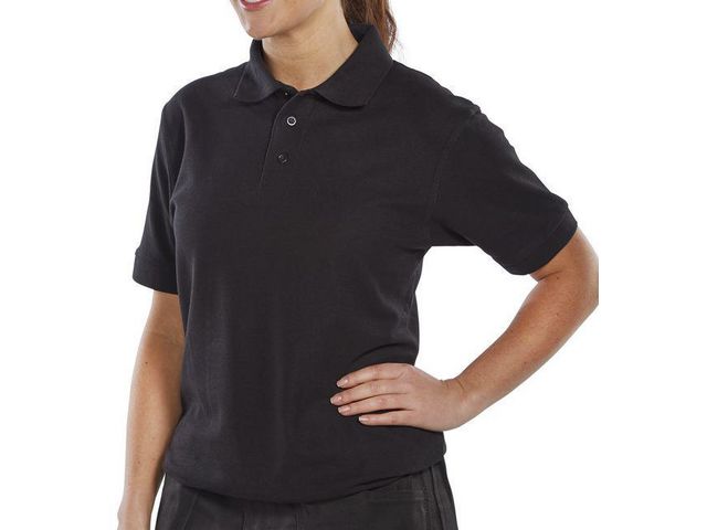 Poloshirt zwart L