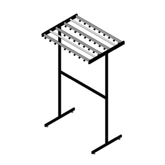 Pro-line Garderoberek dubbelzijdig 38 haken