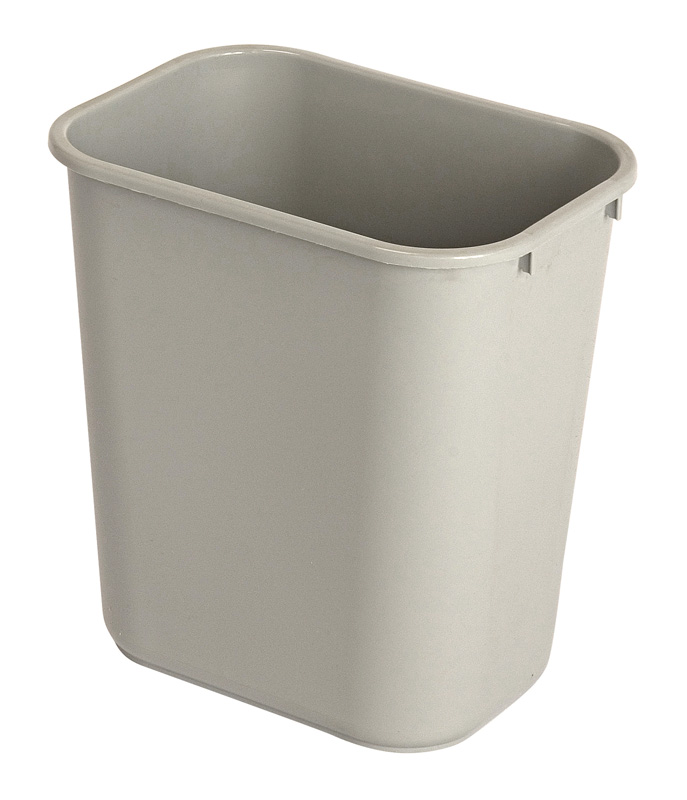 Rechthoekige afvalbak 26,6 ltr, Rubbermaid