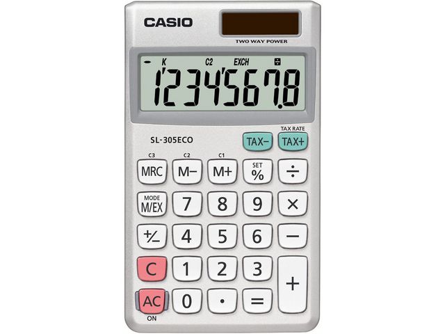 Rekenmachine Casio SL-305ECO Solar