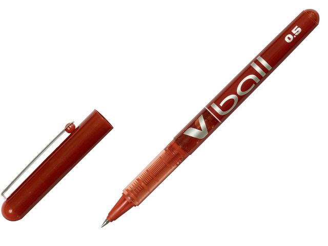 Rolschrijver Pilot Vball05 0,3mm rood