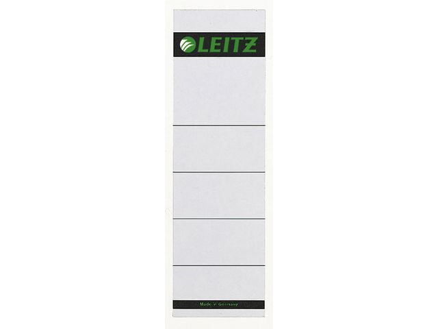 Rugetiket Leitz 1607 80 mm breed gs/pk10