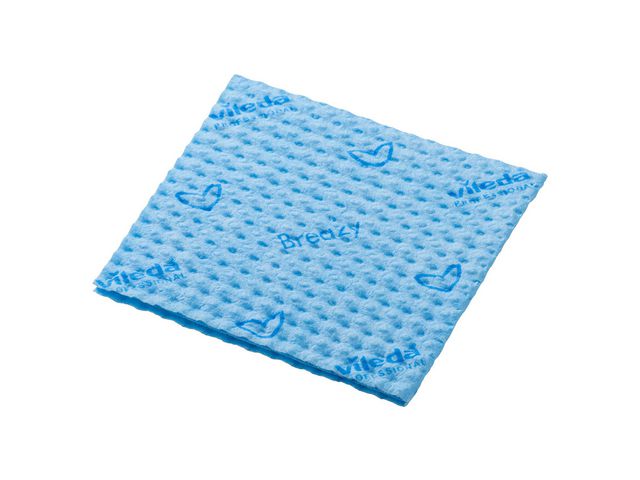 Schoonmaakdoek Breazy blauw/pk25