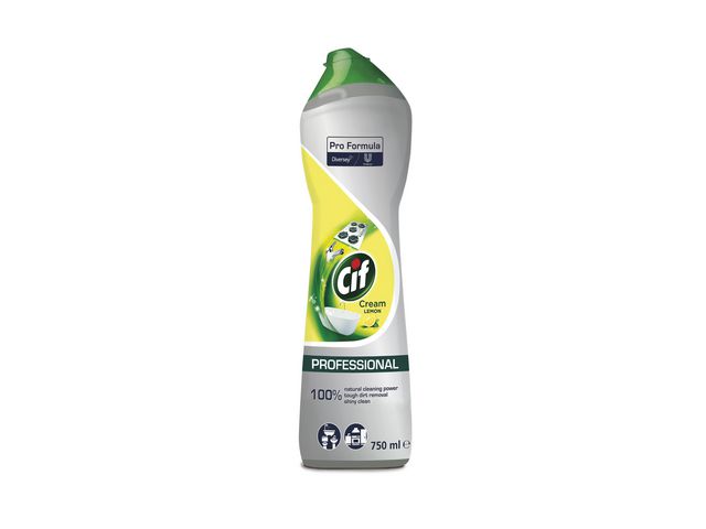 Schuurmiddel Cif cream lemon 750ml/ds8