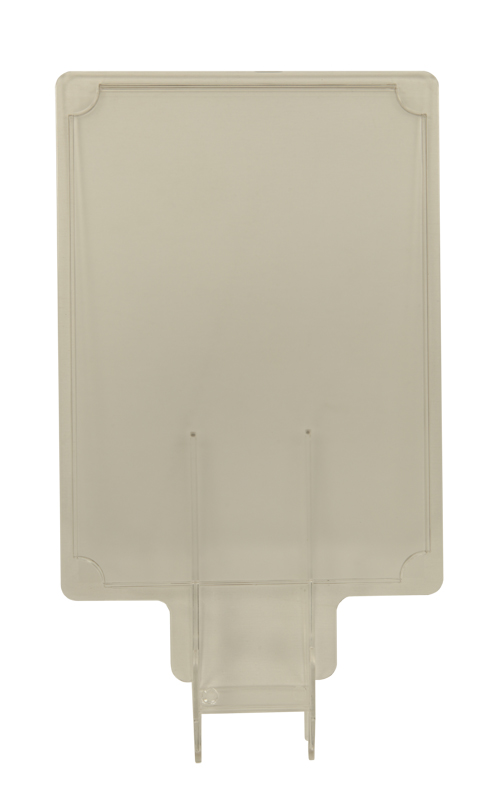 Slim Jim recycling panel, Rubbermaid