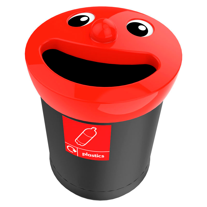 Smiley Face Bin 52 ltr, plastics