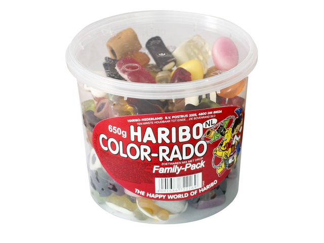 Snoep Haribo color rado/ pak 650g