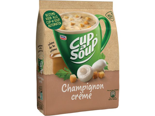 Soep Cup-a-soup Champigncr 40prt/pk 576g