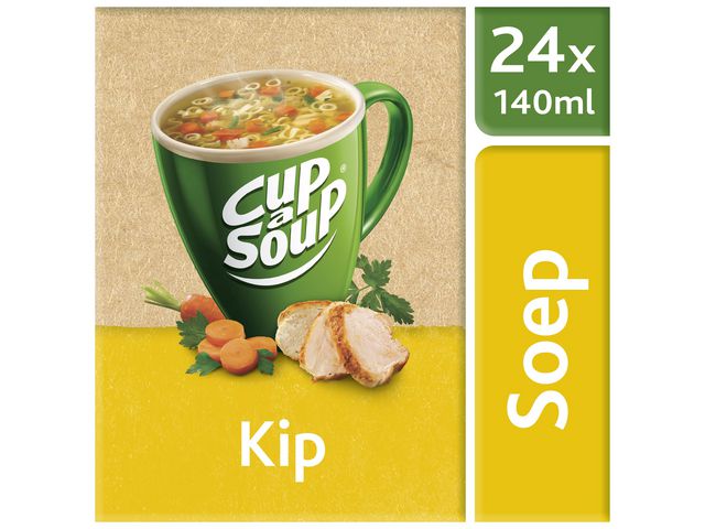 Soep Cup-a-soup Kip 140ml/ds 24