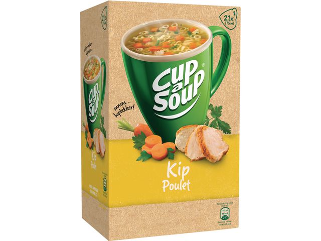 Soep Cup-a-soup Unox Kippen/doos 21