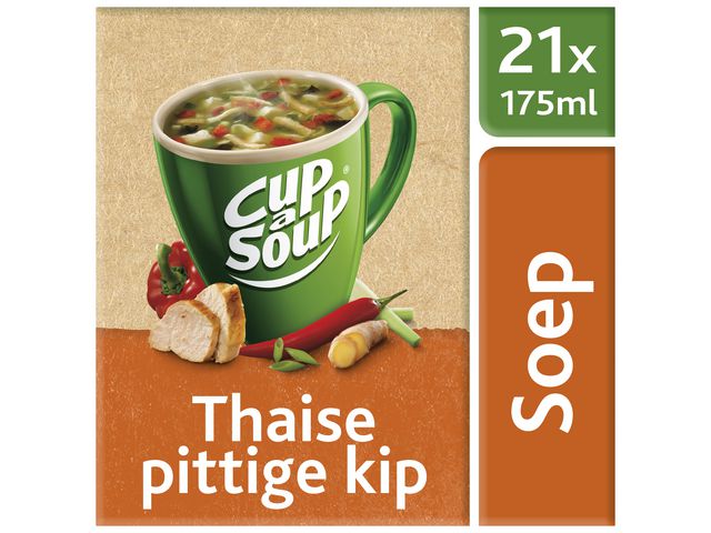 Soep Cup-a-soup Unox spicy Thai Kip/ds21