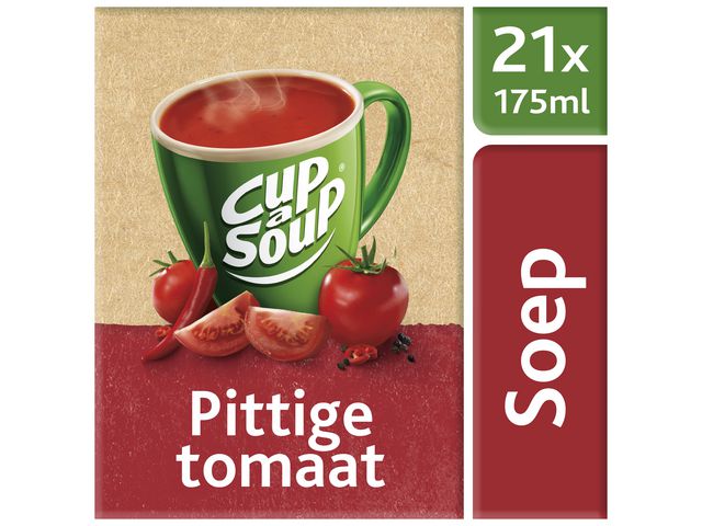 Soep Cup-a-soup Unox spicy tomato/ds 21