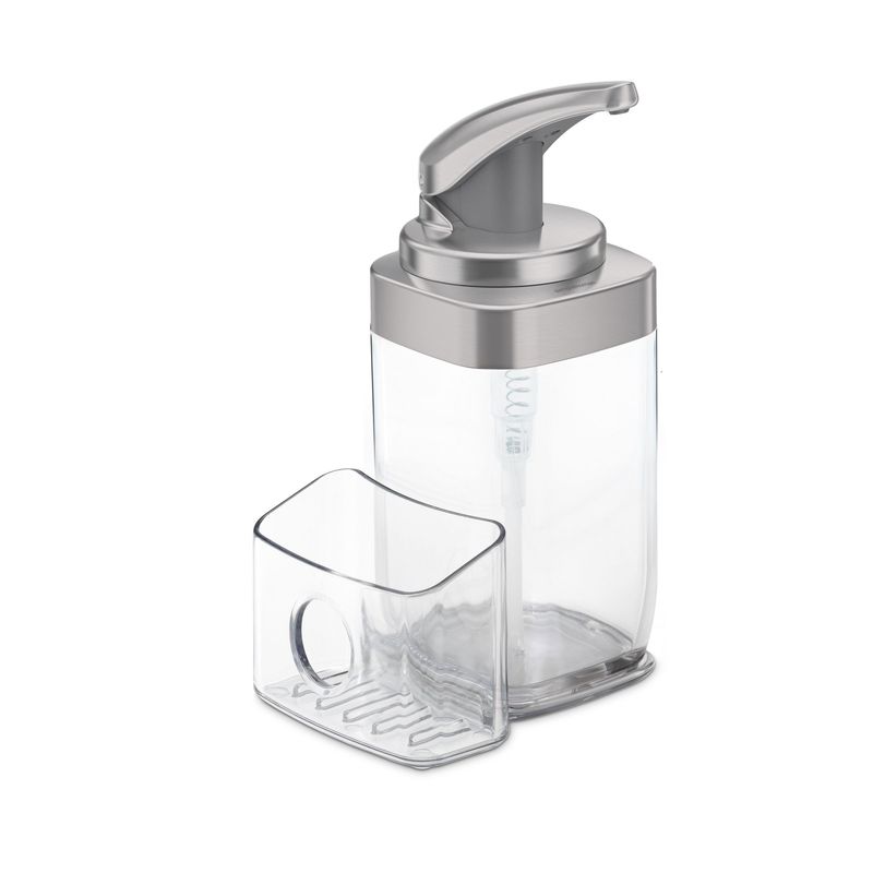 Square Push Zeepdispenser met Rekje 650ml, Simplehuman