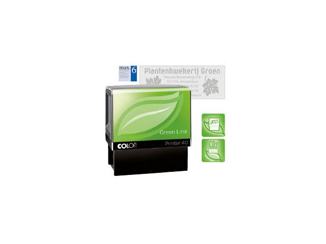 Stempel Colop Printer 40 Green Line