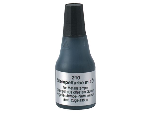 Stempelinkt numeroteur Posta 25ml zwart