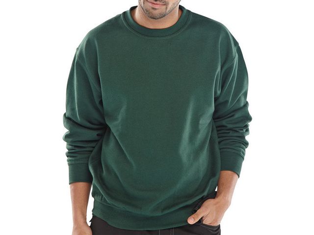 Sweatshirt flessen groen 4XL