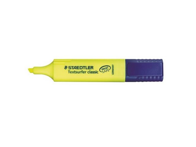 Tekstmarker Textsurfer 364 geel/pk10