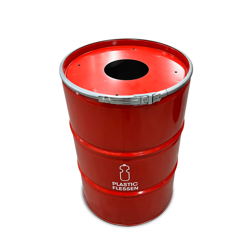 The Binbin Plastic met inwerpopening 200 ltr