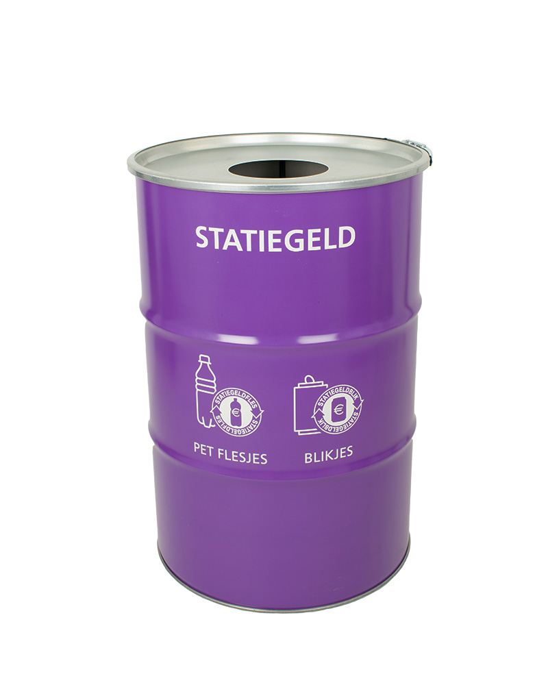 The BinBin Statiegeld met inwerpopening 200 ltr