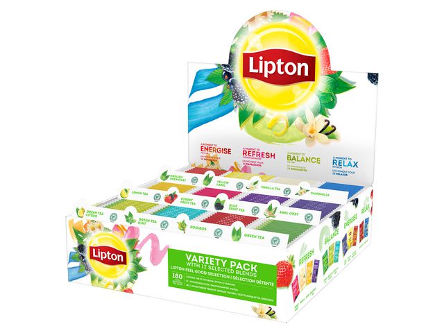 Thee Lipton FGS Variety pack 12x15