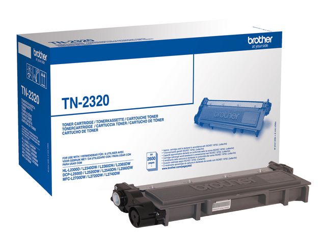 Toner Brother TN-2320 2.6K zwart