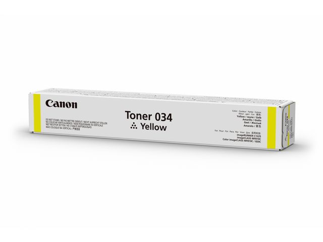 TONER CANON 034 GEEL