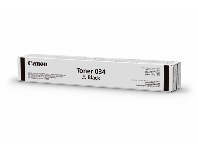 TONER CANON 034 ZWART