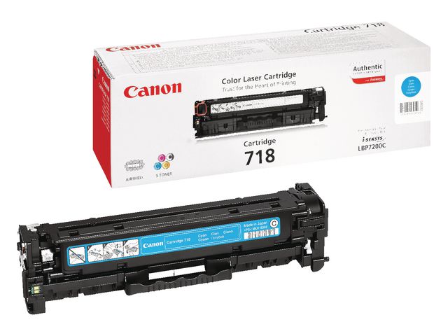 Toner Canon 718-C 2,9K cyan