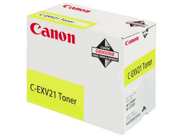 Toner Canon C-EXV 21 14K geel