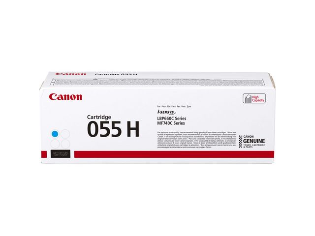 Toner CANON Cartridge 055 H 5,9K Cyan