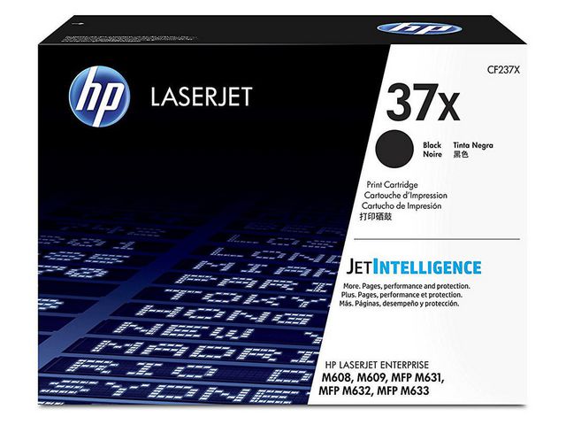 Toner HP 37X Enterprise CF237X zwart