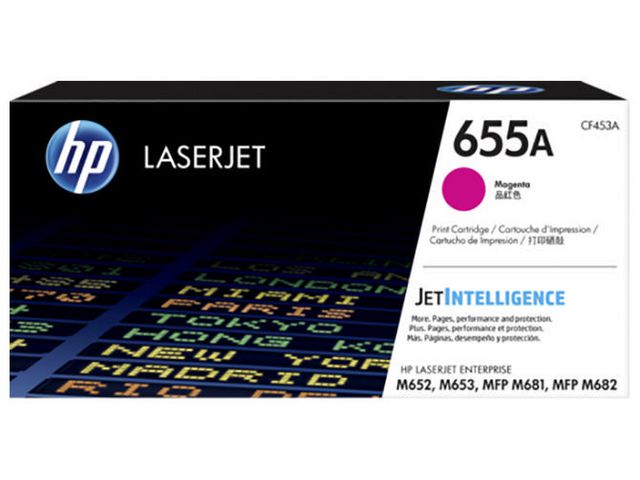 Toner HP 655A magenta