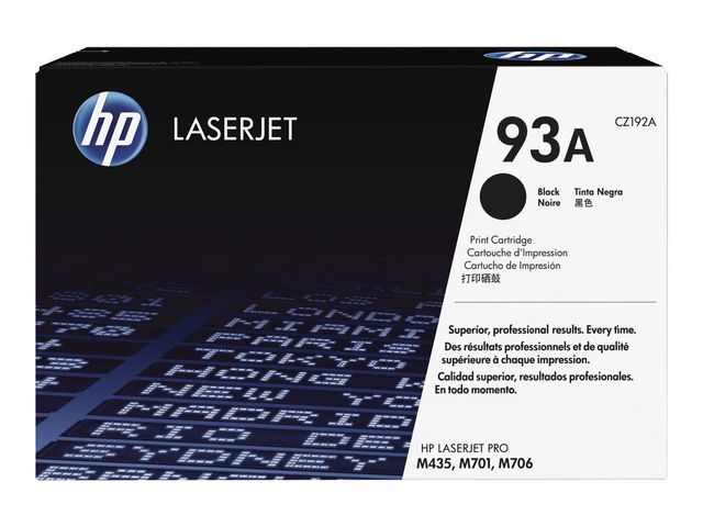 TONER HP 93A BK