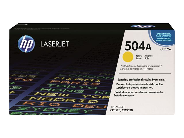 Toner HP CE252A 7K geel