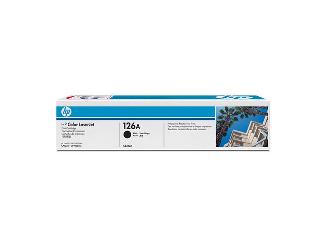 Toner HP CE310A 1,2K zwart