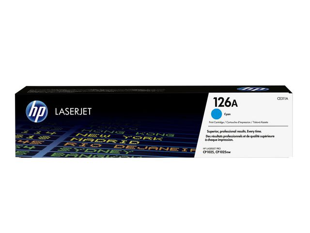 Toner HP CE311A cyan