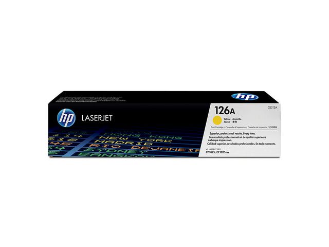 Toner HP CE312A geel